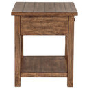  Coaster Furniture Payne 710548-S2 2-piece Coffee and 1-drawer End Table Set - Brown IMAGE 4
