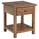  Coaster Furniture Payne 710548-S2 2-piece Coffee and 1-drawer End Table Set - Brown IMAGE 7
