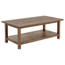  Coaster Furniture Payne 710548-S2 2-piece Coffee and 1-drawer End Table Set - Brown IMAGE 8