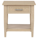  Coaster Furniture Lindenton 722757 1-drawer Wood Occasional End Table - Blonde IMAGE 12