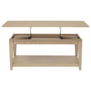  Coaster Furniture Lindenton 722758 Lift-Top Occasional Coffee Table - Blonde IMAGE 11