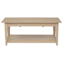  Coaster Furniture Lindenton 722758 Lift-Top Occasional Coffee Table - Blonde IMAGE 8