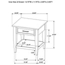  Coaster Furniture Lindenton 722758-S2 2-piece Wood Lift-Top Coffee and End Table Set - Blonde IMAGE 12