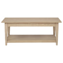  Coaster Furniture Lindenton 722758-S2 2-piece Wood Lift-Top Coffee and End Table Set - Blonde IMAGE 4