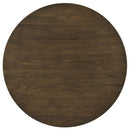  Coaster Furniture Sweeney 722830 2-piece Round Wood Occasional Nesting Table Set - Dark Walnut IMAGE 3