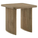  Coaster Furniture Adina 722858-S3 3-piece Wood Coffee Table Set - Distressed Light Brown IMAGE 7
