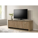  Coaster Furniture Adina 722933 70-inch TV Stand Media Console  - Distressed Light Brown IMAGE 2