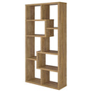  Coaster Furniture Theo 800515 71-inch 6-shelf Bookshelf - Mango IMAGE 1