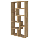  Coaster Furniture Theo 800515 71-inch 6-shelf Bookshelf - Mango IMAGE 2