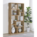  Coaster Furniture Theo 800515 71-inch 6-shelf Bookshelf - Mango IMAGE 7