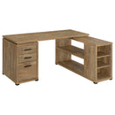  Coaster Furniture Yvette 800786 60-inch 3-drawer L-Shape Computer Desk - Mango IMAGE 1