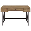  Coaster Furniture Analiese 802001 47-inch 3-drawer Writing Desk - Mango IMAGE 8