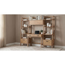  Coaster Furniture Fabian 802041-SET 4-piece Computer Desk and Bookshelf Set  - Distressed Light Brown IMAGE 4