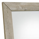  Coaster Furniture Cadence 961655 Tempered Glass Full Length Mirror - Grey Washed Oak IMAGE 3