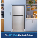  GE 30-inch, 19 cu. ft. Freestanding Top Freezer Refrigerator with Garage-Ready Performance GPS19KYZFS IMAGE 10