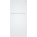  GE 30-inch, 19 cu. ft. Freestanding Top Freezer Refrigerator with Garage-Ready Performance GPS19KGZWW IMAGE 1