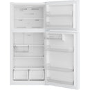  GE 30-inch, 21 cu. ft. Freestanding Top Freezer Refrigerator with Garage-Ready Performance GPS21KGZWW IMAGE 3