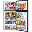  GE 30-inch, 21 cu. ft. Freestanding Top Freezer Refrigerator with Garage-Ready Performance GPS21KGZBB IMAGE 4