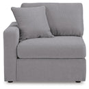  Signature Design by Ashley® Modmax 92104U11 4 pc Sectional and Ottoman - Granite IMAGE 5