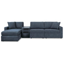  Signature Design by Ashley® Modmax 92121U11 4 pc Sectional and Ottoman - Ink IMAGE 1