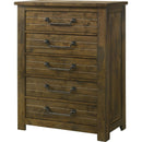  Coaster Furniture Doherty 5-Drawer Chest 225165 IMAGE 4
