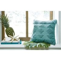 A1001012 Ashley Rustingmere Teal Pillow Set of 2