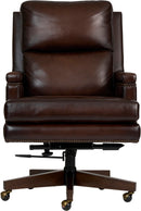 A12-3681 Admiral Exec Chair Mystic Bourbon by AspenHome-Mystic Bourbon