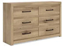 B1045-31 Signature Design by Ashley Brozmont Six Drawer Dresser