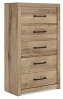 B1045-46 Signature Design by Ashley Brozmont Five Drawer Chest