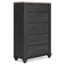 B3670-46 Ashley Nanforth Five Drawer Chest