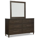 B374-31/36 Ashley Wittland/Brown Dresser and Mirror Closeout