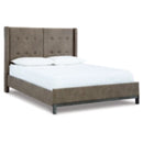 B374-57/54 Wittland Queen Upholstered Panel Bed otf