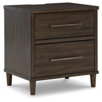B374-92 Ashley Wittland/Brown Two Drawer Night Stands
