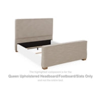 Ashley Dakmore Queen Upholstered Headboard/Footboard/Slats