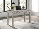 B9330 Crown Mark VALOR Rustic White Writing Desk