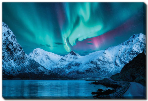 D4384-2228 Streamline Art Aurora Borealis 22x28