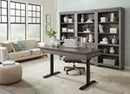 I248-360T-SLT/IUAB-301-1 AspenHome Adj. Desk Base w/ 60" Adj. Lift Desk Top (HOI display behind the counter)