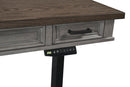 I248-360T-SLT/IUAB-301-1 AspenHome Adj. Desk Base w/ 60" Adj. Lift Desk Top (HOI display behind the counter)