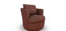 2998EL-77886A-L Best Swivel Chair in Husky Leather