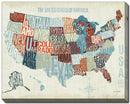 KR941P MODERN MAP USA 22X28