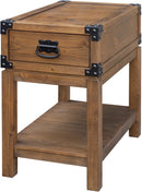 67457-0876 Cottage Creek Summit Chairside Table (Chestnut)