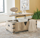 T463-9 Signature Design by Ashley Calaboro Lift Top Cocktail Table