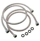 GE® Universal Washing Machine Stainless Steel Hoses - 2 Pack PM14X10005