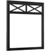 4330-0703/4334-0703 Cottage Creek Crescent Dresser & Mirror (Brown)