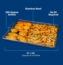 JXAF TRAY1VSS GE Air Fry Tray