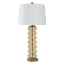 KHL334283 StyleCraft Home Collection Opulance Glass Transitional Table Lamp