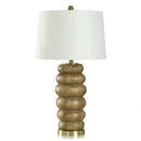 L333325 StyleCraft Home Collection Brown Wash Table Lamp