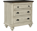 2336-0490-L COTTAGE CREEK Brockton 3-Drawer Nightstand