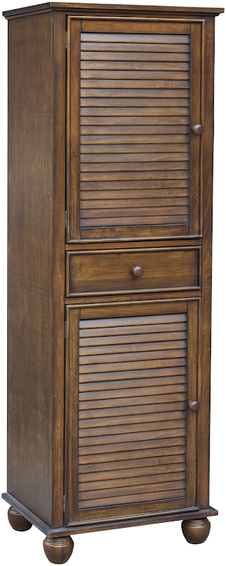 1145-0158 Cottage Creek Nantucket Tall Cabinet (All Spice)