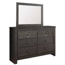 B381-31/36 Ashley Dresser/Mirror/Paxberry B
